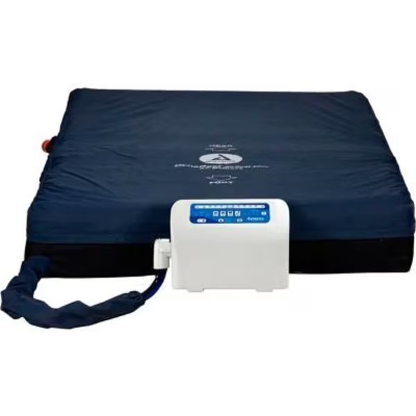 Dynarex DynaRest Airfloat Plus Bariatric Air Mattress W/ Digital Pump, 80inL x 48inW x 8inH, Dynarex, Mfr#: 10446